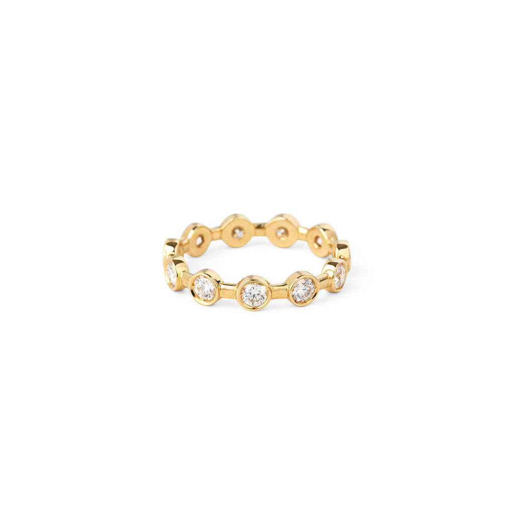 On the rocks 18K Guld Ring m. Diamanter