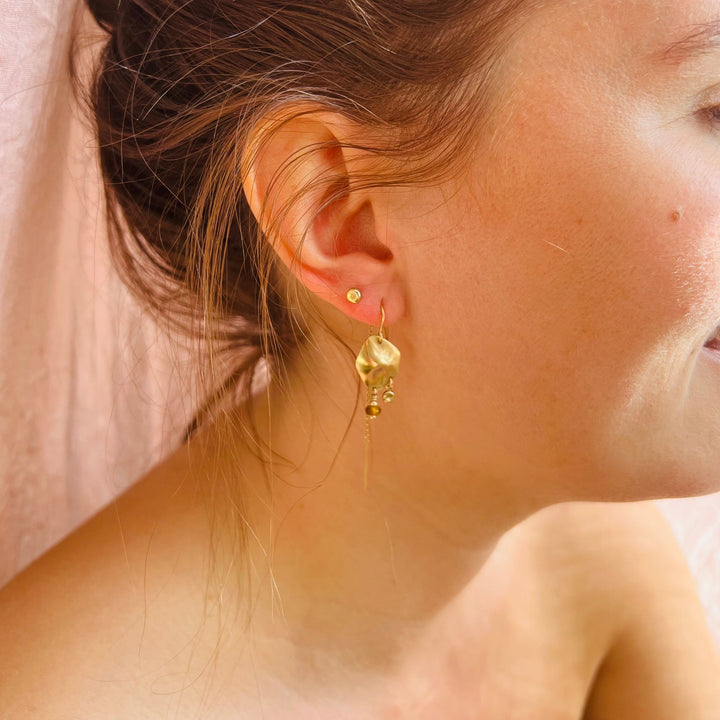 Jodhi 14K Goldfilled Earring w. Tiger's Eye