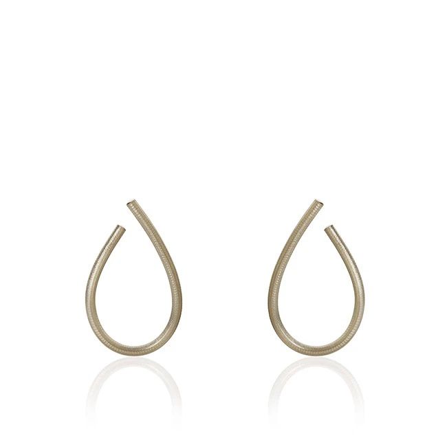 Medium Kharisma 18K Whitegold Earrings