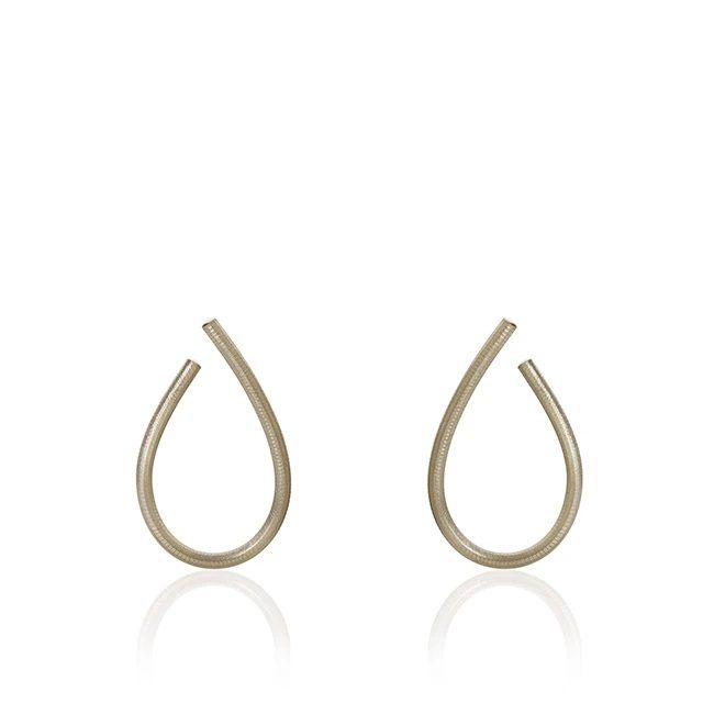 Medium Kharisma 18K Whitegold Earrings