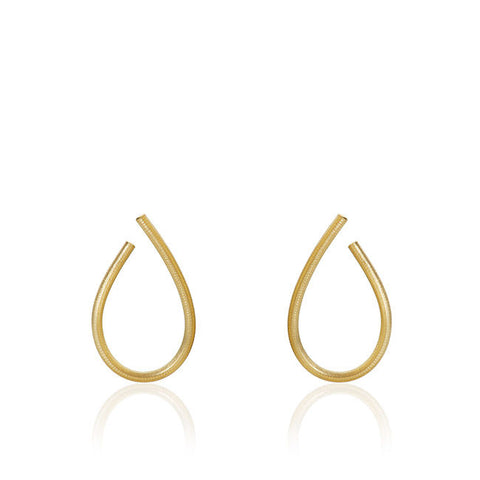 Dulong Fine Jewelry Medium Kharisma 18K Gold Hoops – The Jewellery