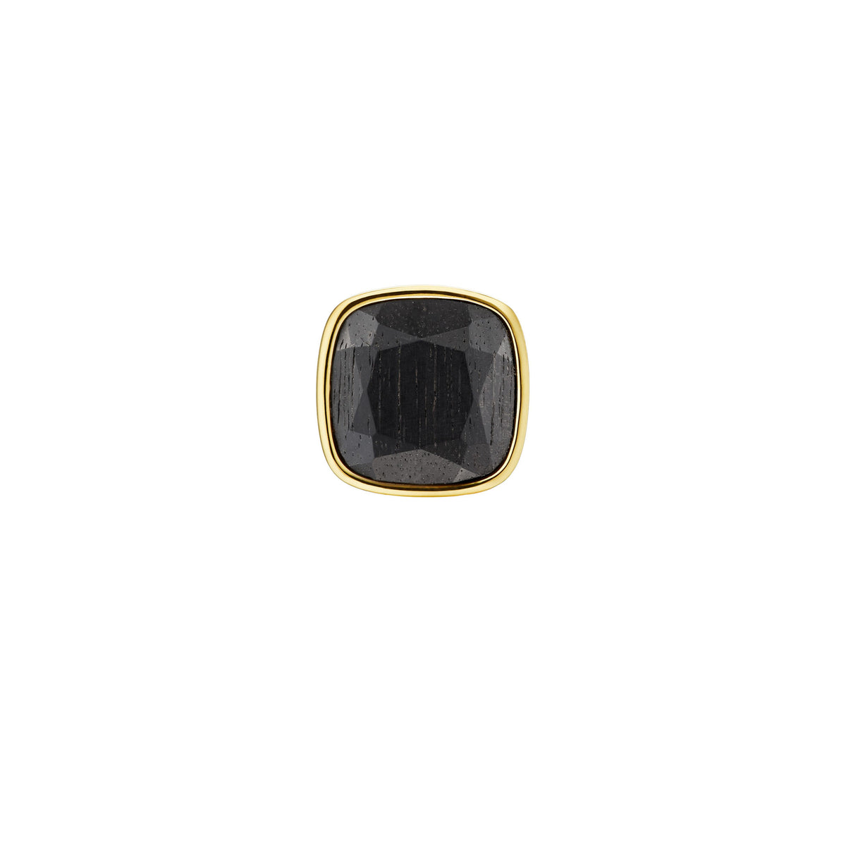 And I 18K Gold Stud w. Mpingo