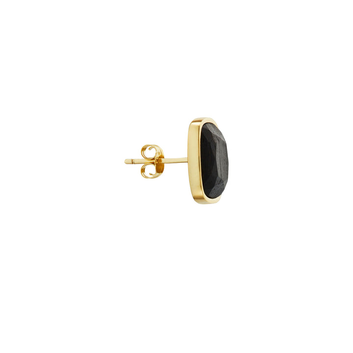 And I 18K Gold Stud w. Mpingo