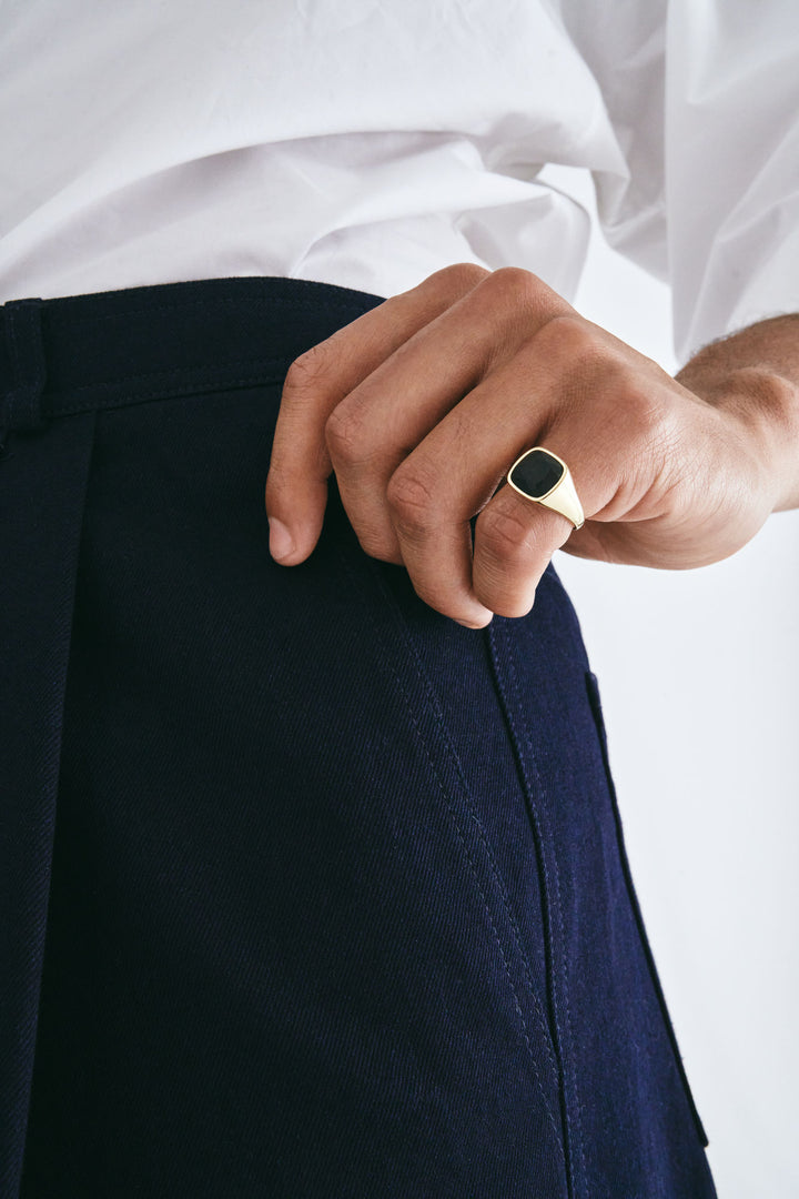 Brethren Sølv Ring m. Mpingo