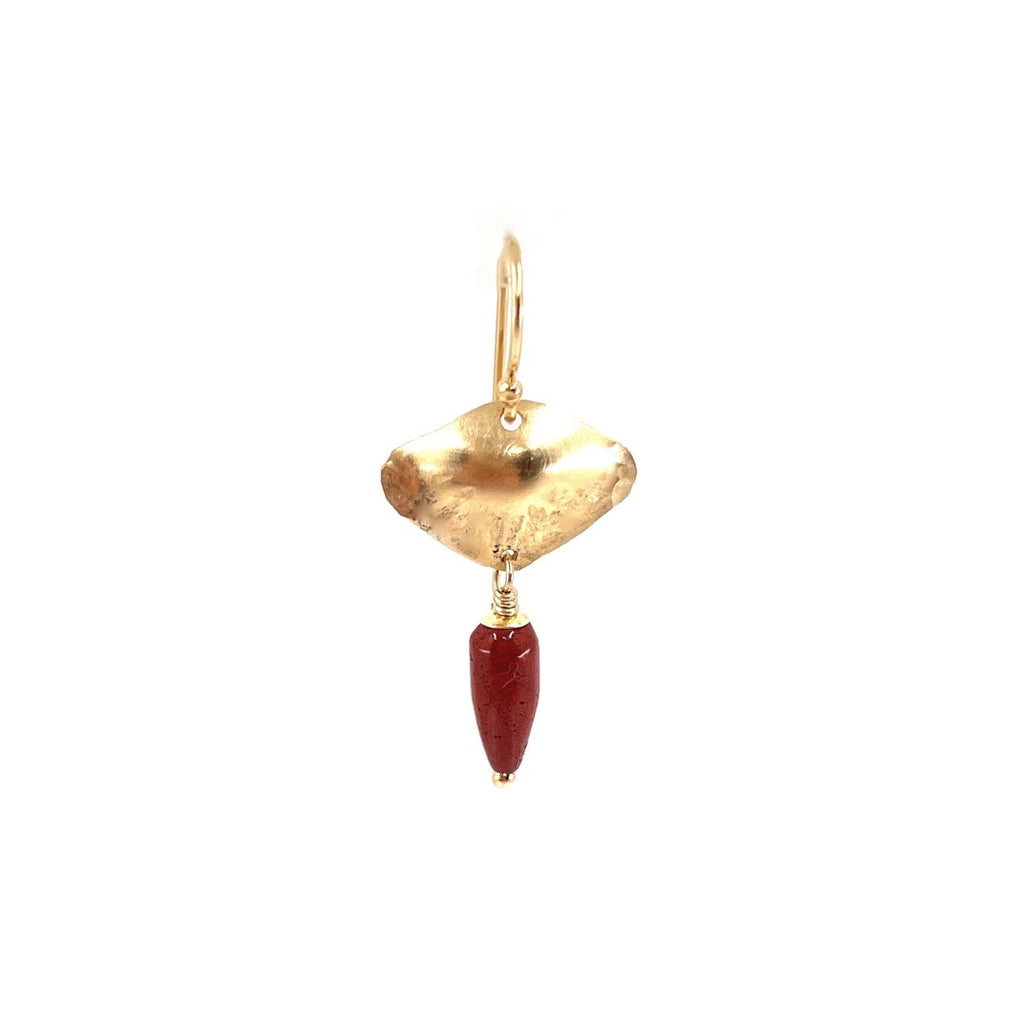 Katia 14K Goldfilled Ear Hook w. Jasper