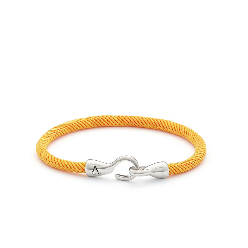 Maritime Yellow Silver Bracelet