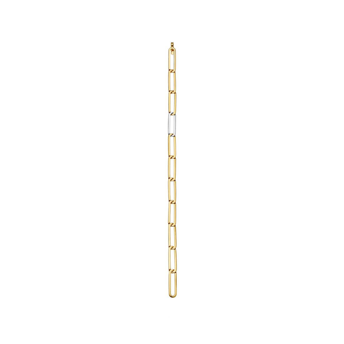 Inhaling Him Small Gold Plated Bracelet