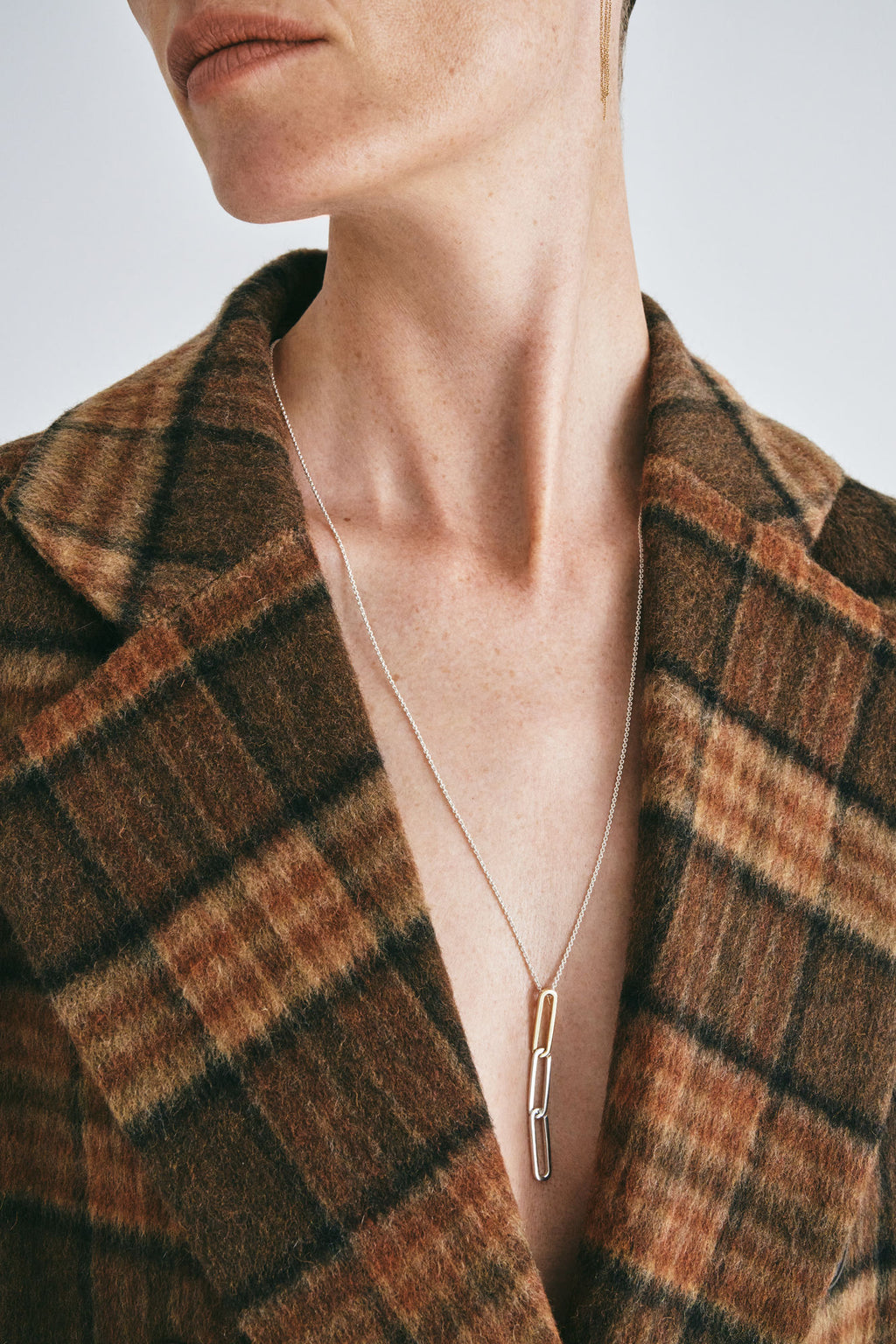 The breath 18K Sølv, Guld Vedhæng