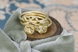 Giselle 18K Gold Ring w. Diamond