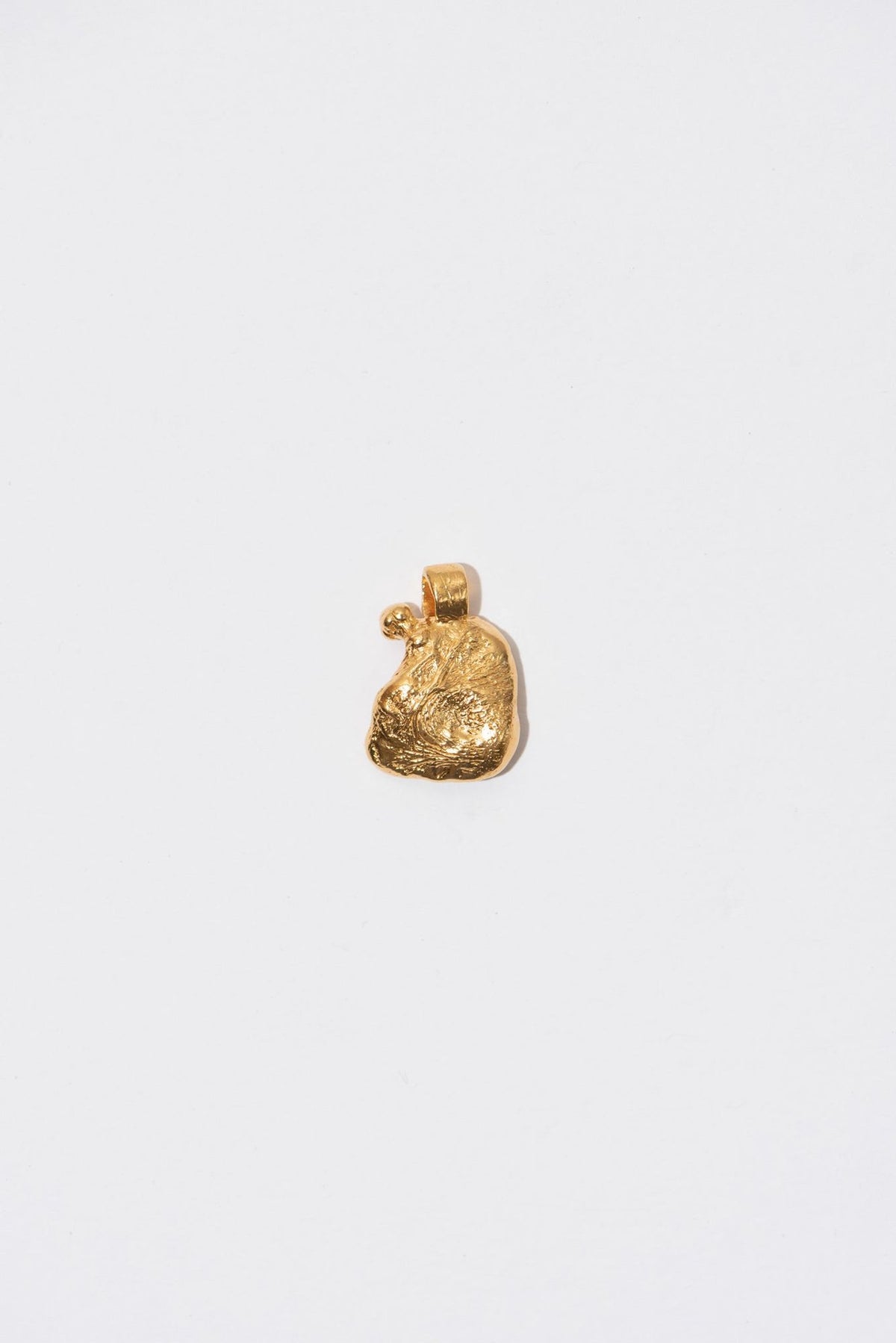 The Beach Wood Gold Plated Pendant