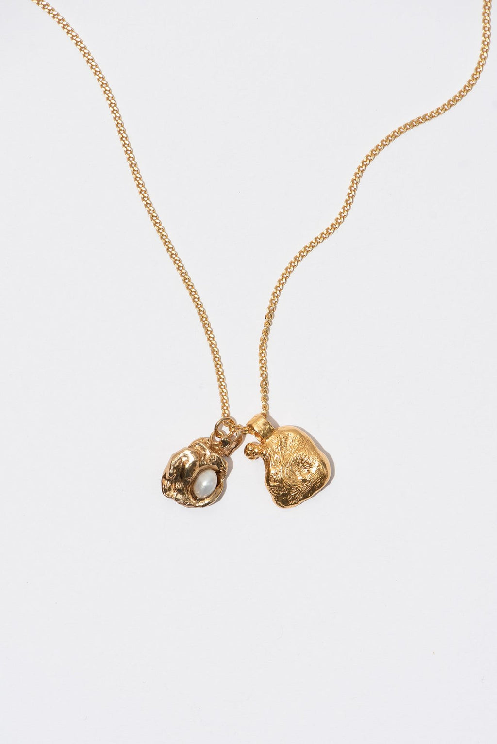 The Beach Wood Gold Plated Pendant