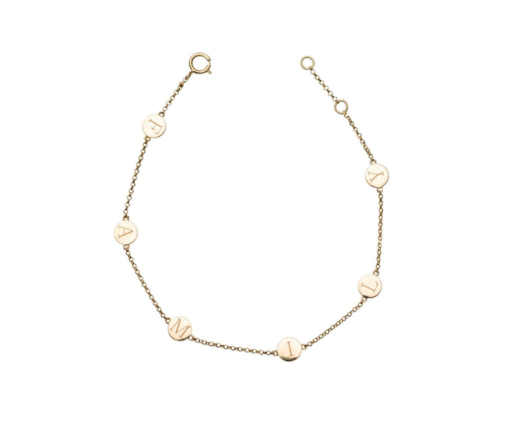 Family Bracelet Gold