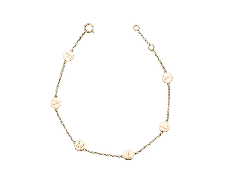 Family Bracelet Gold