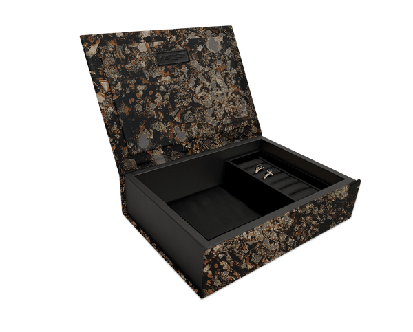 Limited Edition Fabric Sediment Jewelry Box, Large