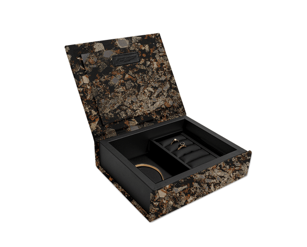 Limited Edition Fabric Sediment Jewelry Box, Small
