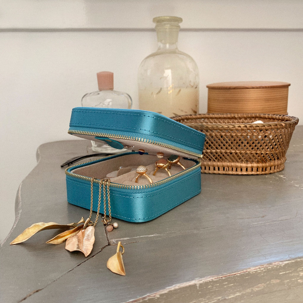 Silk Blue Jewelry box
