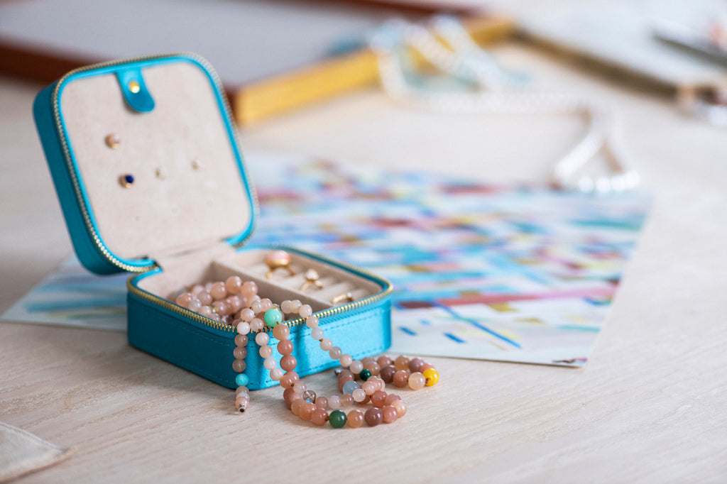 Silk Blue Jewelry box