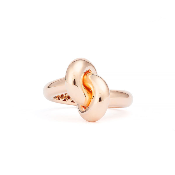 Absolutely Loose Knot Ring aus 18K Rosegold 