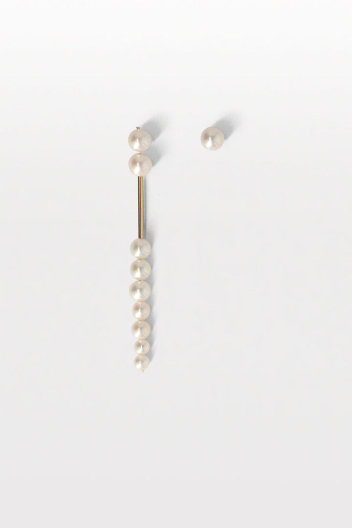 Lustre 18 18K Guld Øreringe m. Perler