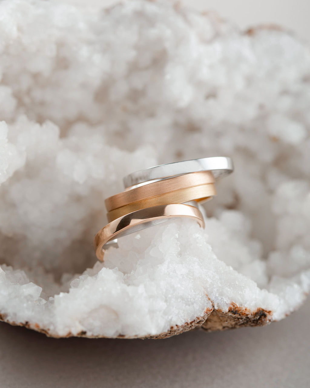 Unisex I 18K Whitegold Ring