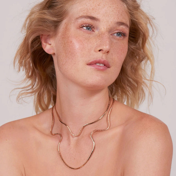Aurora Halskette aus 18K Rosegold