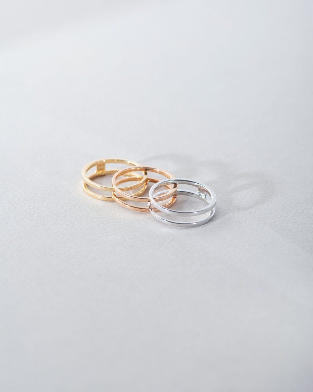 Unisex U 18K Whitegold Ring