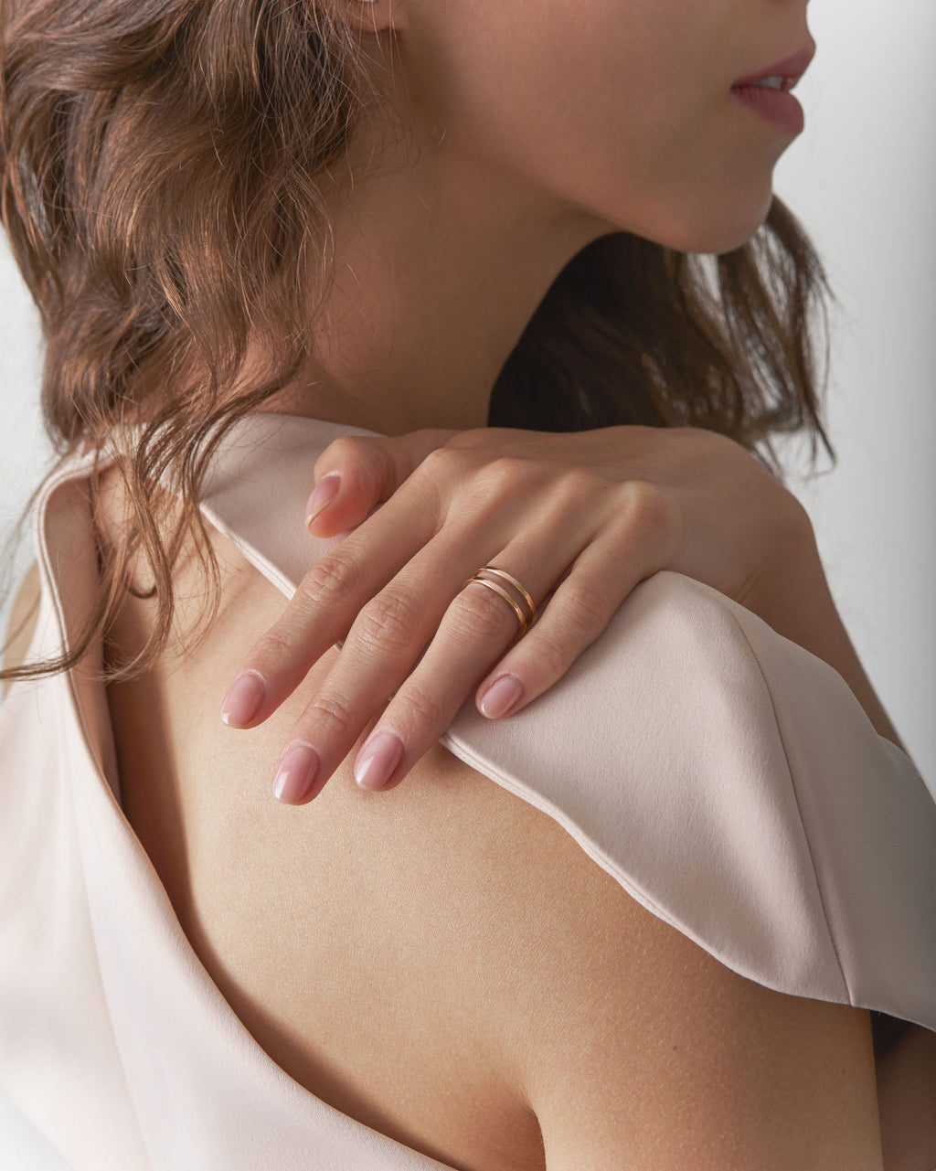 Unisex U 18K Rosegold Ring