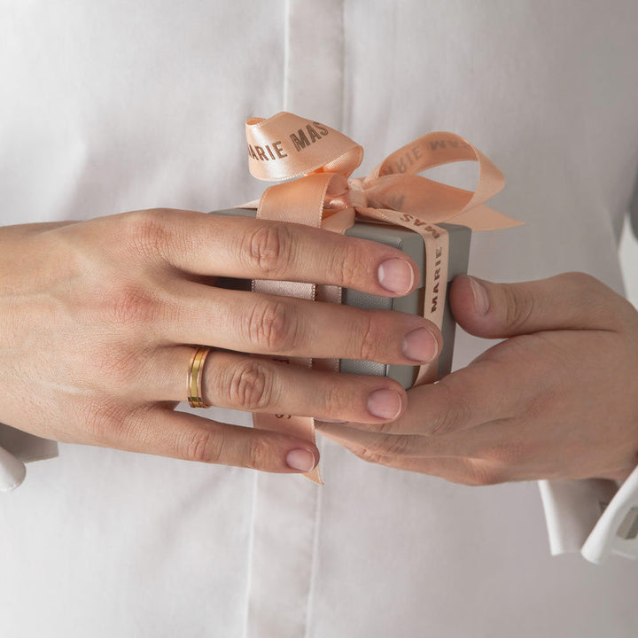 Unisex We 18K Rosegold & Gold Ring