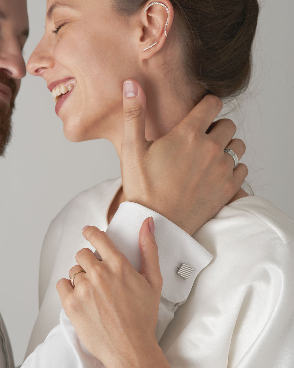 Unisex We Mat 18K Hvidguld Ring