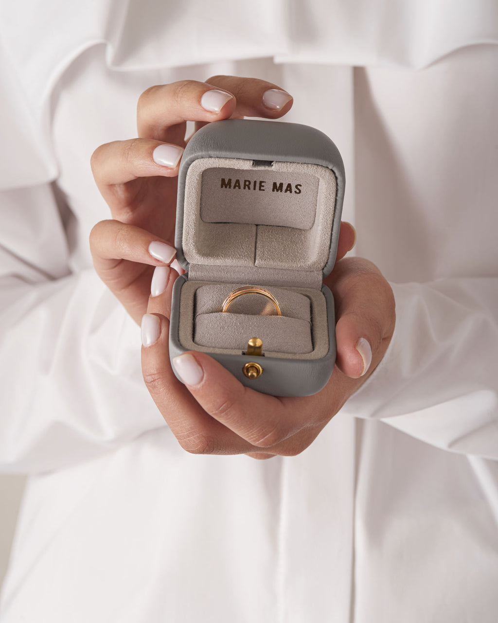 Unisex We 18K Rosaguld & Guld Ring