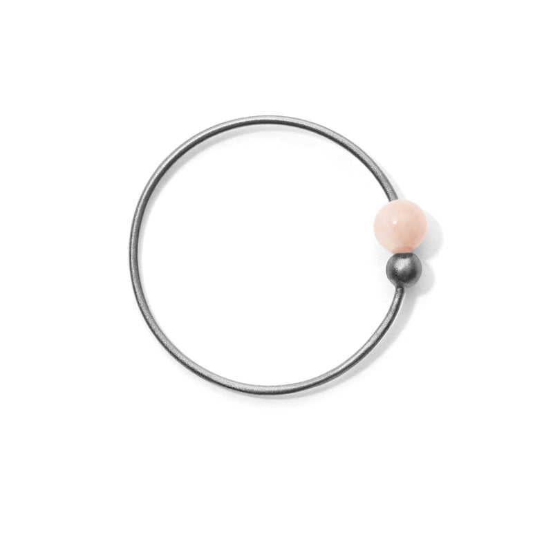 Miss Elly Four Grey Earring Pink Coral