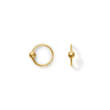 Miss Elly Two Earring Gold