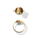 Miss Re Gold Diamond Sapphire Ring