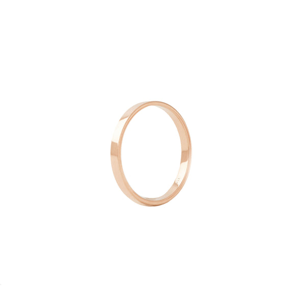 Unisex I 18K Rosaguld Ring