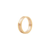 Unisex We 18K Rosaguld & Guld Ring