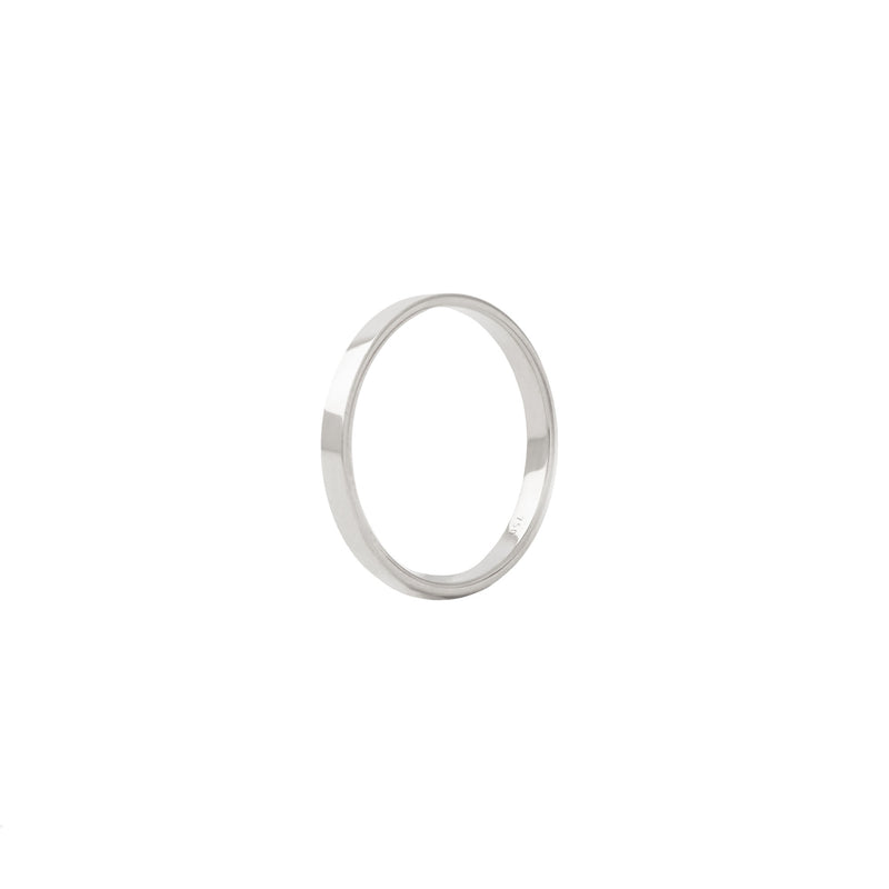 Unisex I 18K Whitegold Ring