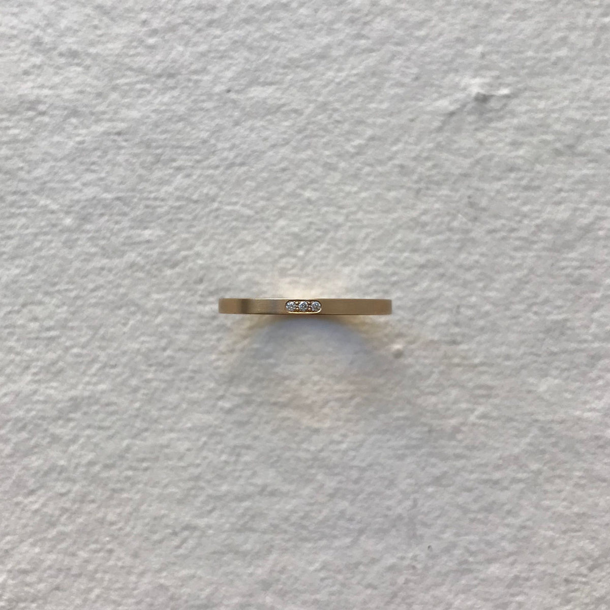 MOON Phases 14K Gold Ring w. Diamonds