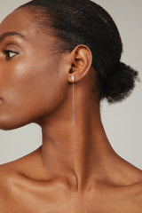 Marquise 18K Rose Gold Earrings w. Lab-Grown Diamonds