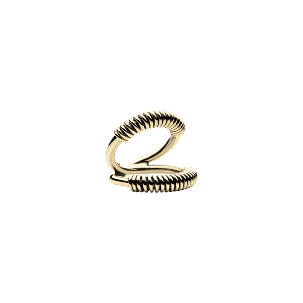 Martini Viper Ring Gold Plated