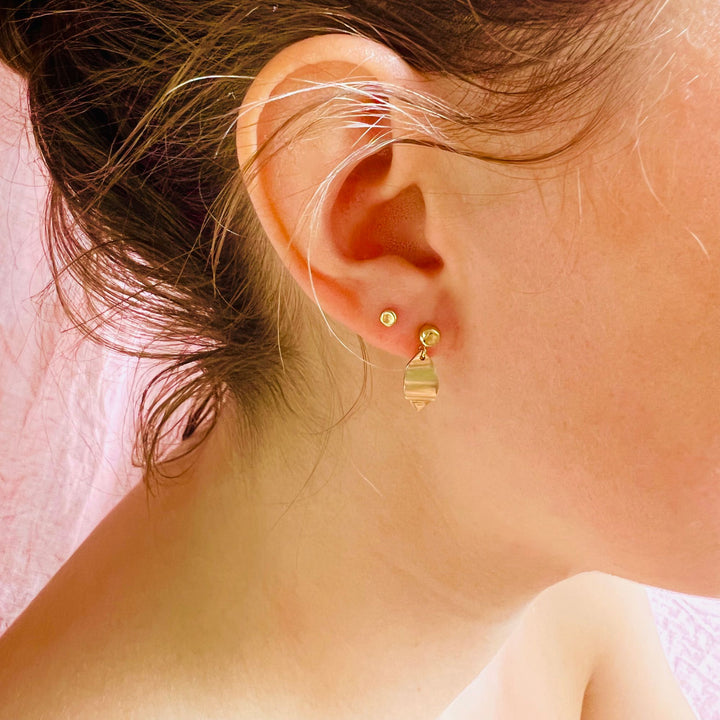 Mia 14K Goldfilled Stud