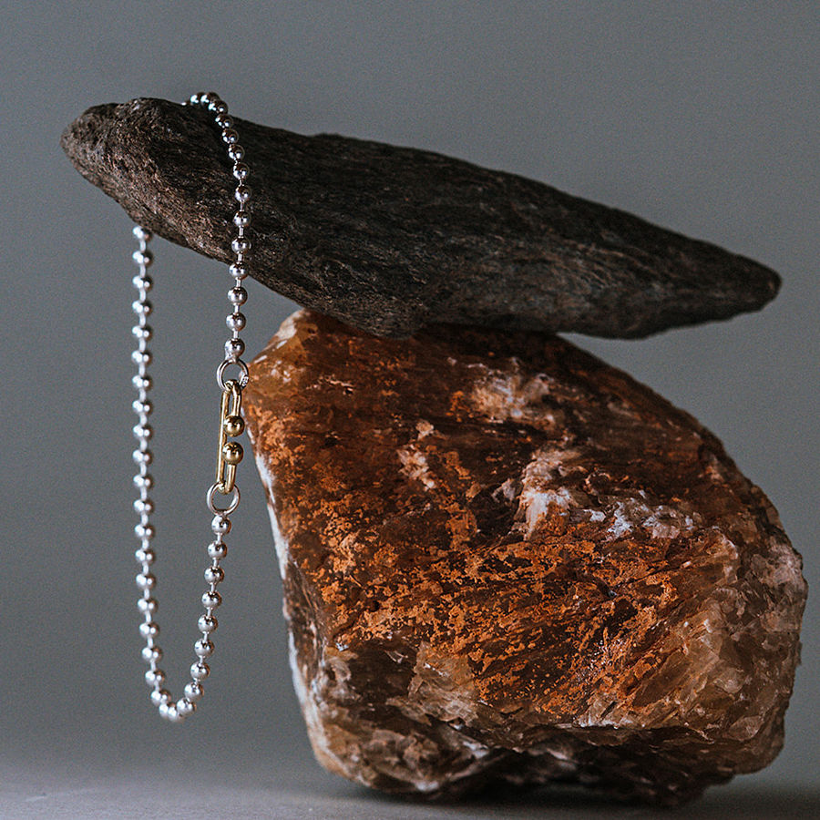 Milkyway 18K Gold & Silver Bracelet