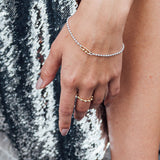Milkyway 18K Gold & Silver Bracelet