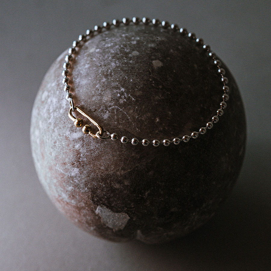 Milkyway 18K Gold & Silver Bracelet