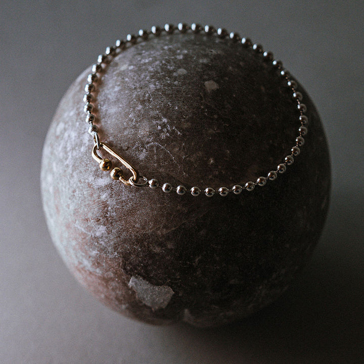 Milkyway 18K Gold & Silver Bracelet