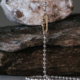 Milkyway Halskette aus 18K Gold & Silber