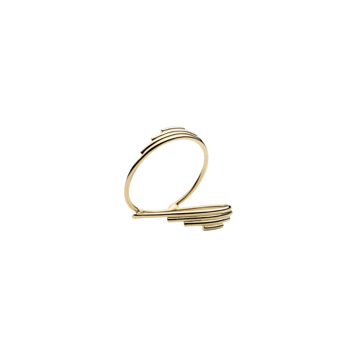 Mini Viper Cryx Gold Ring - 14k Gold