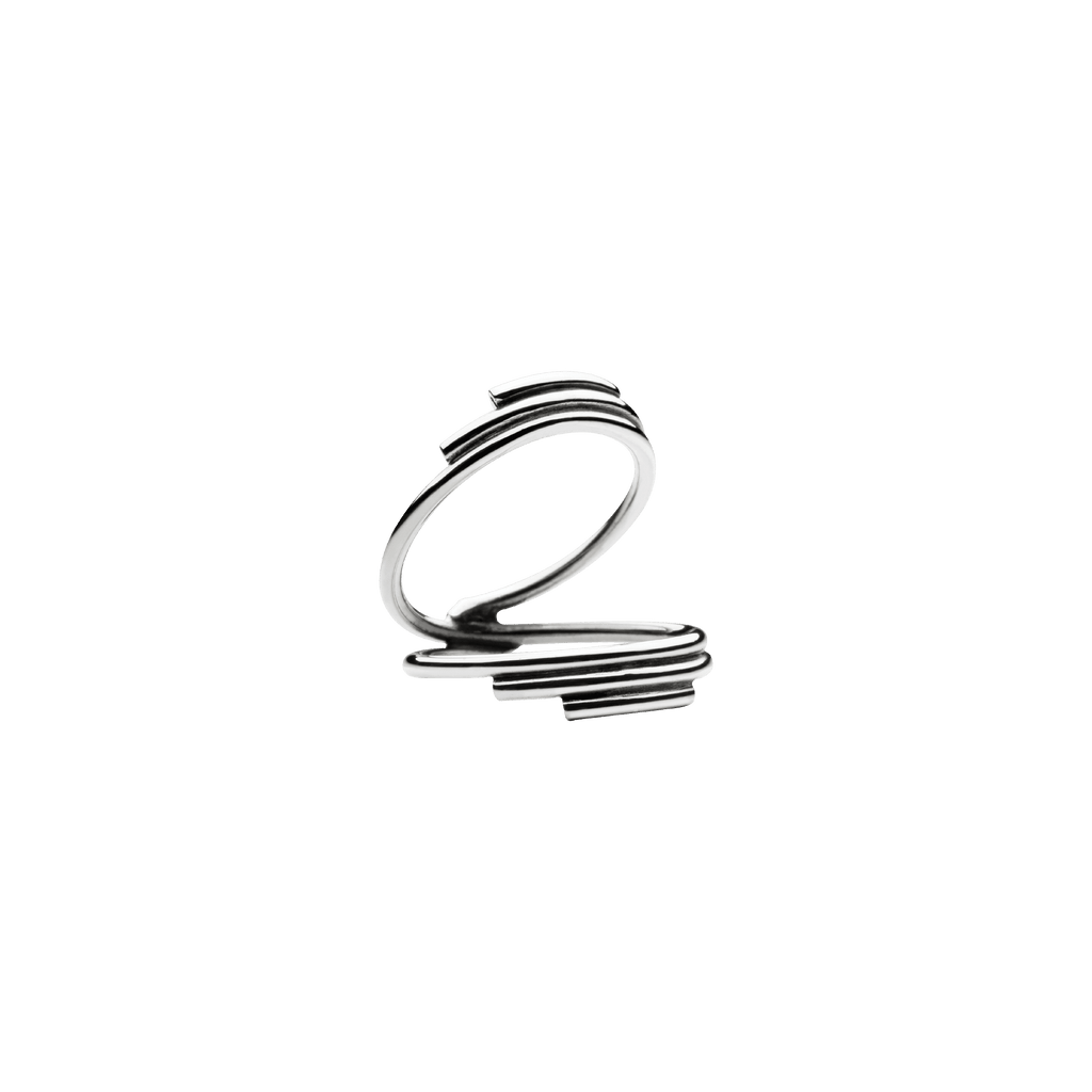 Mini Viper Cryx Ring Silver