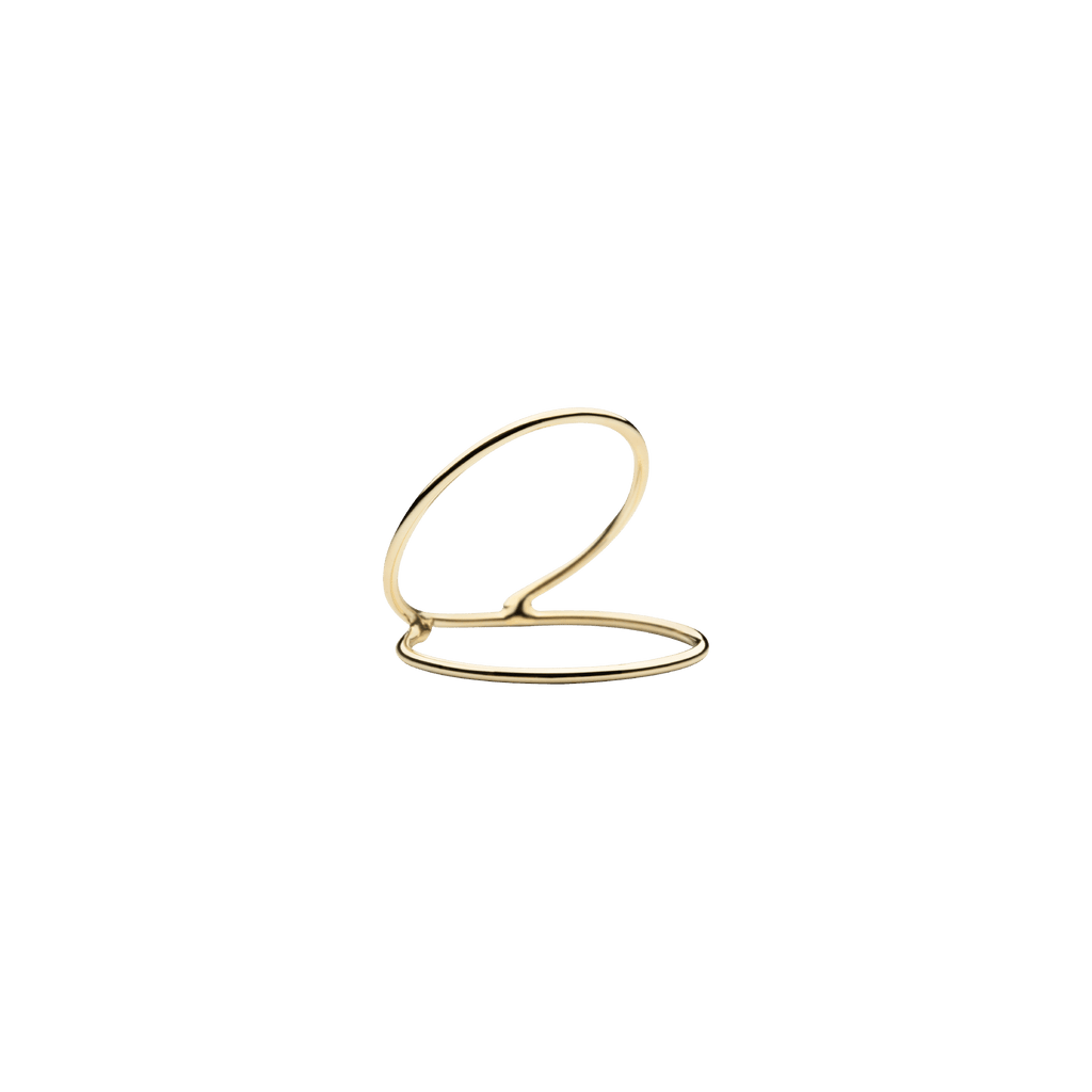 Mini Viper Gold Ring Gold