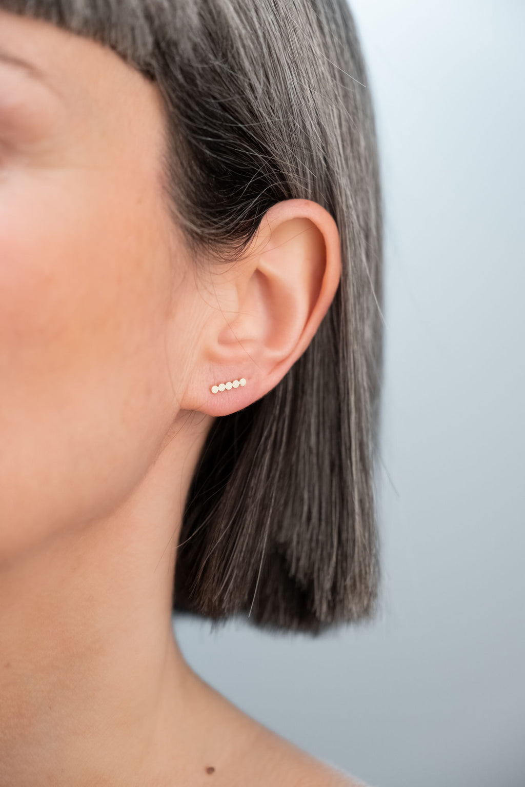 Sandrine Diodati | Paula Gold & Silber Ohrstecker