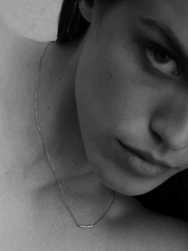 Diamant Linie 0.07 Halskette 14K Gold I Diamanten